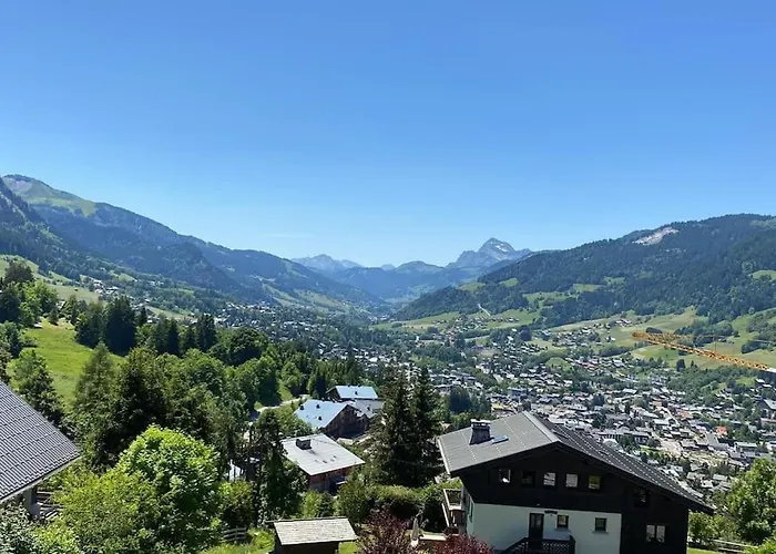 Lejlighed Superbe Avec Vue Sur Montagnes, Calme Megève