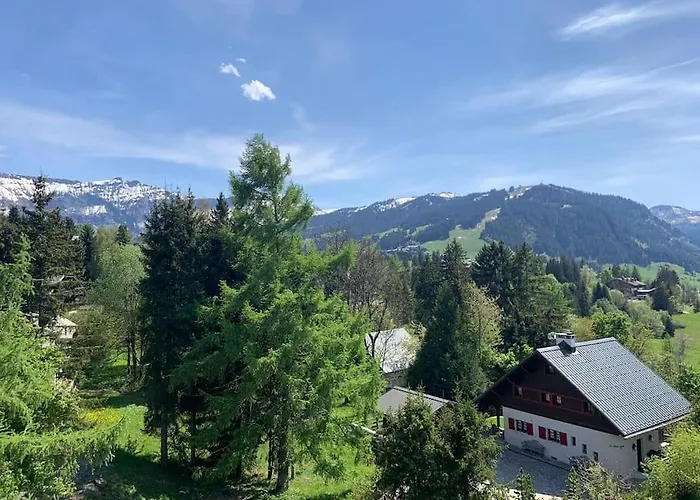Superbe Avec Vue Sur Montagnes, Calme Lejlighed Megève